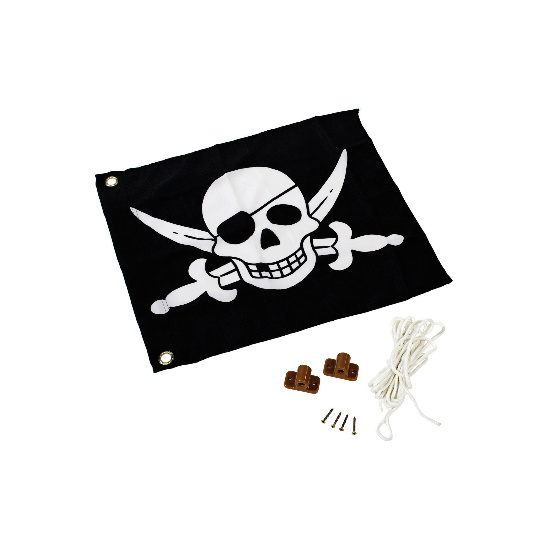 Изображение товара: Флаг с системой подъема, "Пират / принцесса"